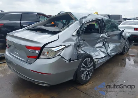 2018 Honda Accord Hybrid из США, поврежденный, VIN 1HGCV3F13JA007781